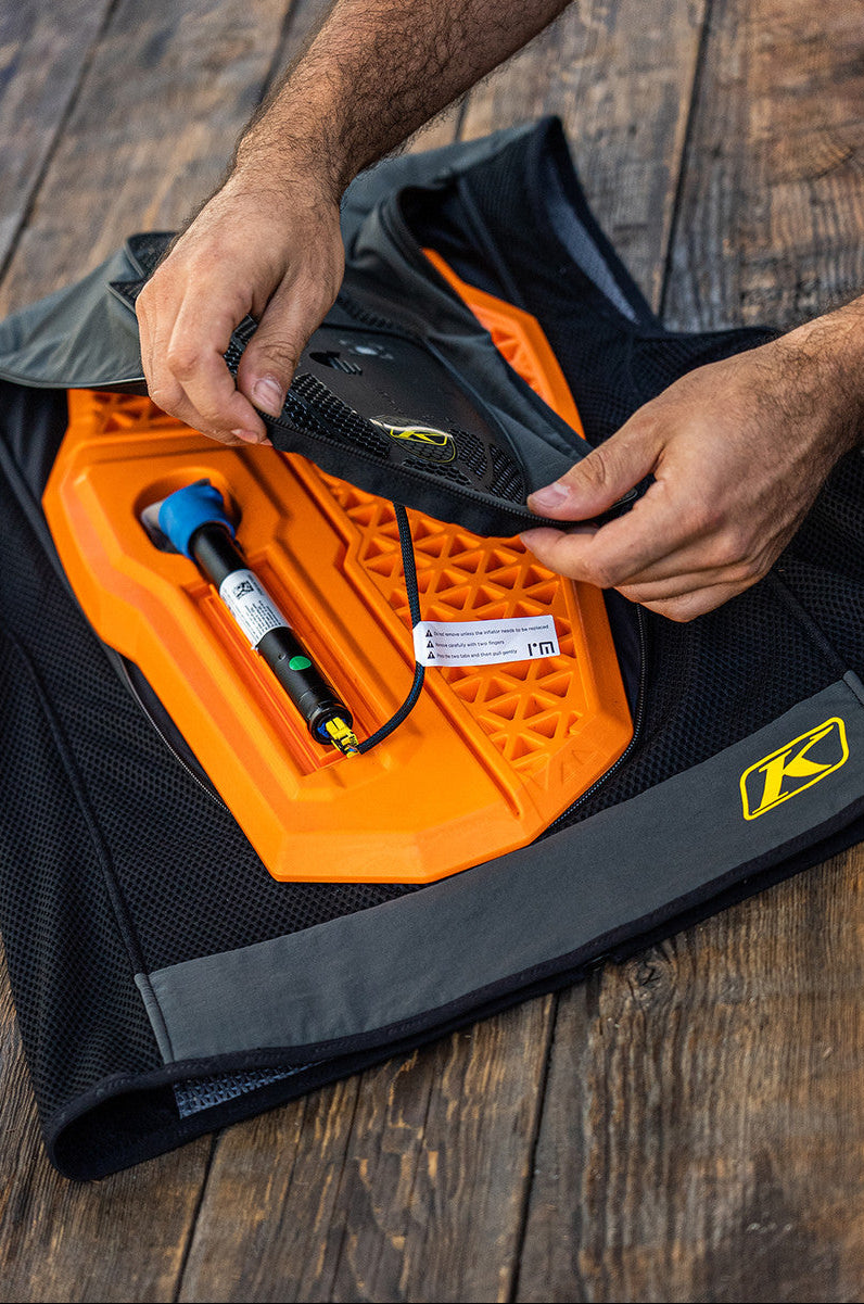 Klim Airbag Vest Compatible D3O Back Protector