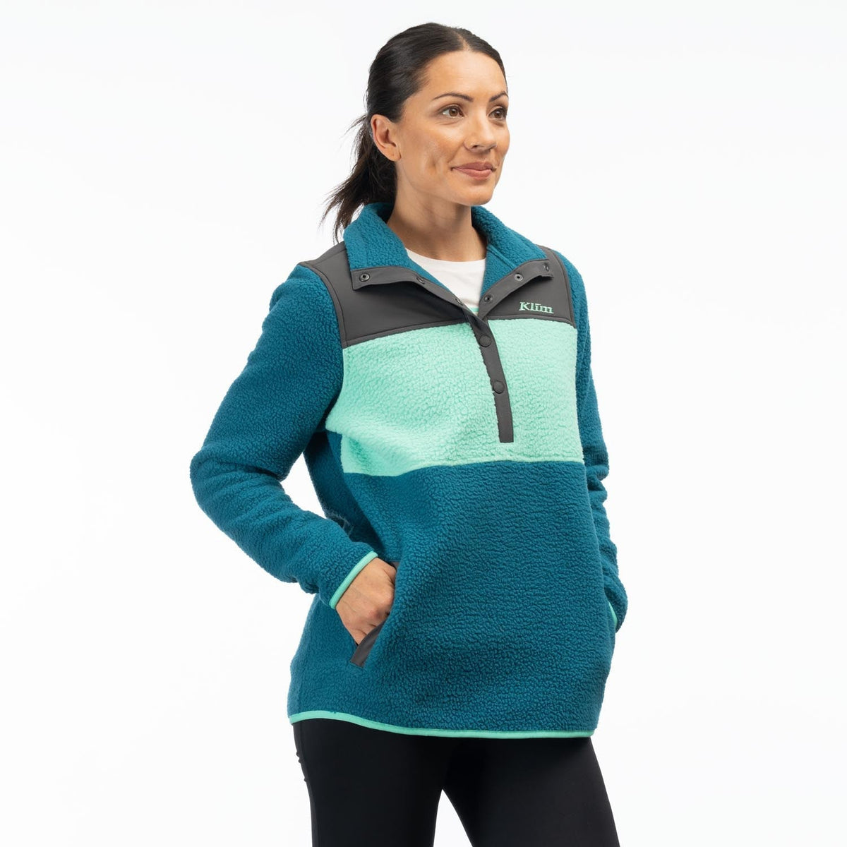 Klim High Pile Mountain Fleece Pullover For Women