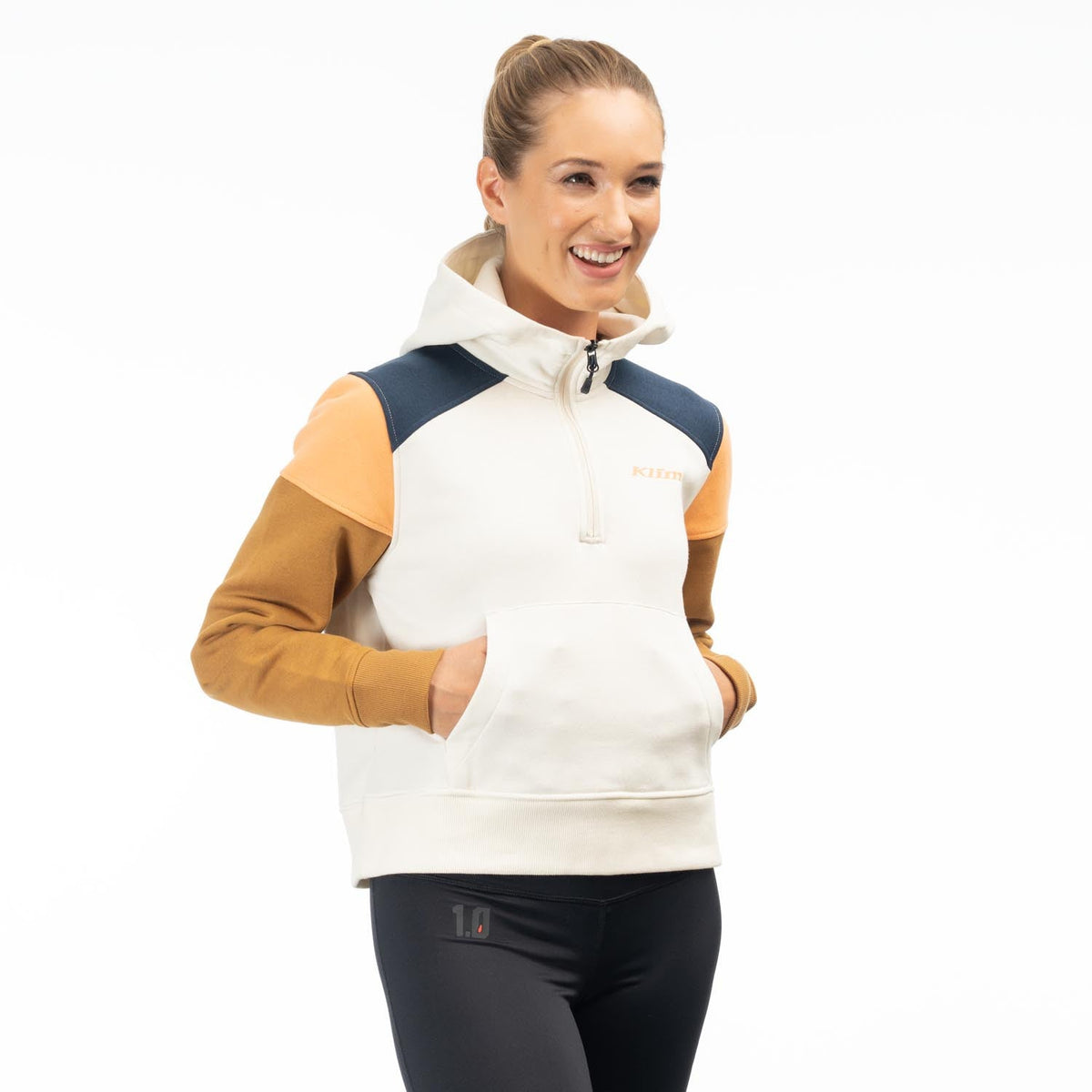 Klim Huntley 1/4 Pullover Zip Crop Hoodie