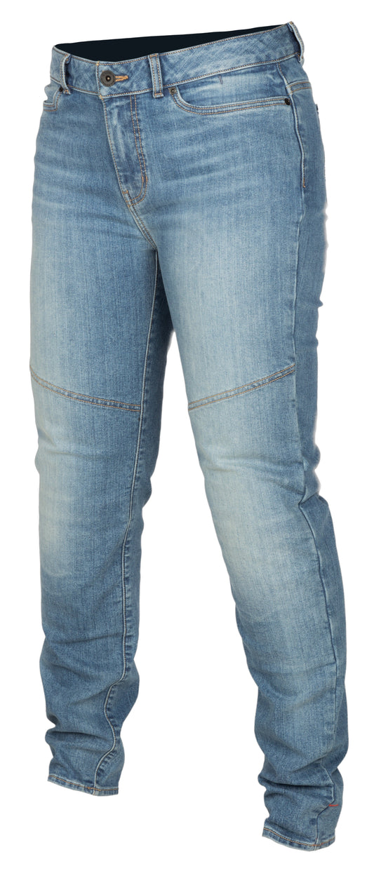 Klim Betty Tapered Stretch Denim Jeans For Women