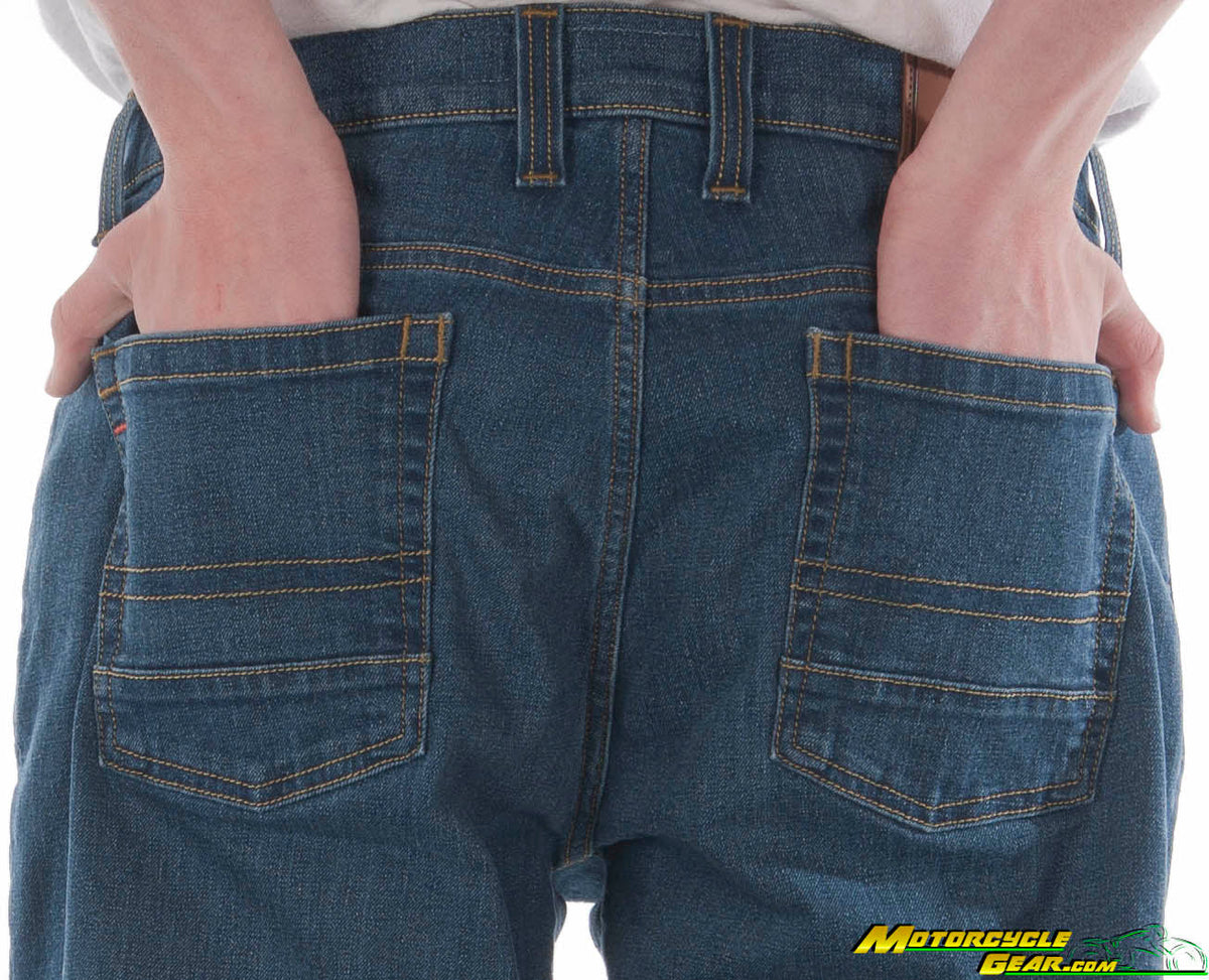 Klim K Forty 2 Straight Stretch Denim Jeans